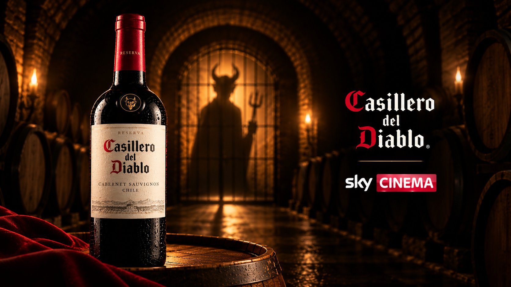 Casillero del Diablo — Sky Cinema Idents
